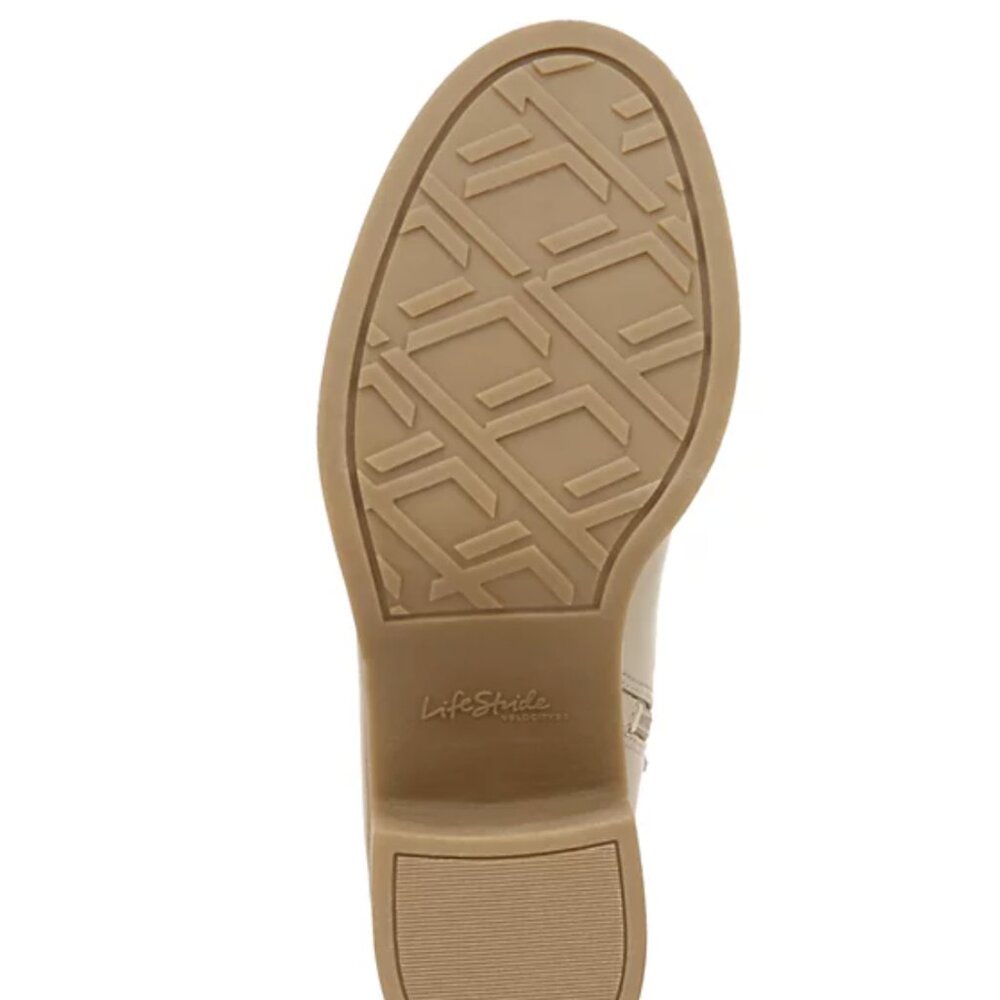 NWT LifeStride Remix Booties Color:Beige Faux Leather - Picture 5 of 8